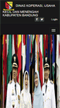 Mobile Screenshot of koperasi.bandungkab.go.id
